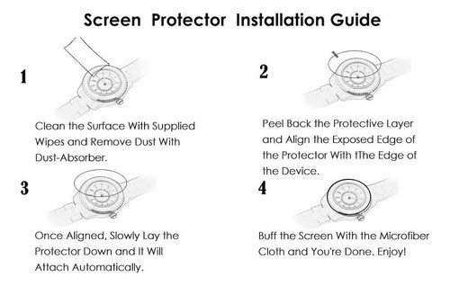 Compatible Para Eigiis Military Smart Watch Screen Protector 0