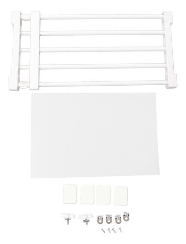 Rack Divisor De Guarda-roupa Expansível Closet Tension Shelf 1