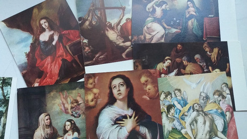 20 Postales Museo Del Prado Escuela Española Impecables 1