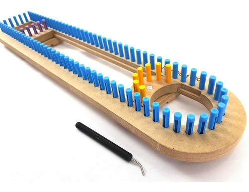 Tear Para Meias Com 53,5cm - 102 Pinos  Brinde Agulha 0