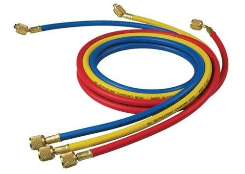 Juego 3 Mangueras Manifold Refrigeración 150cm R410a - Jr 0