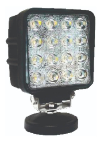 Faro Led Blan 48w 16 Led Botalon Fumigador Maquinaria Pulver 0