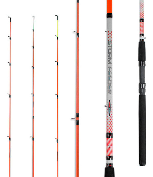 Caña Pesca Pejerrey Storm Feeder 3,90m 3 Tramos Albatros 0