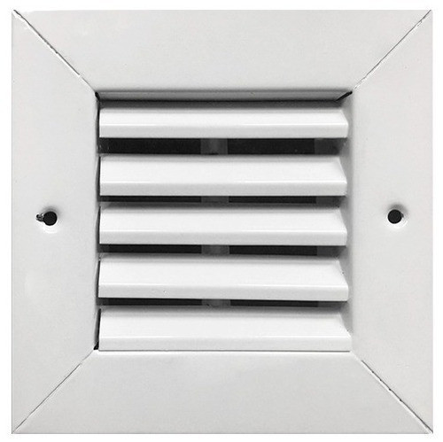 Rejilla Ventilacion Baño 10x10 Acero Inox.final 15x15 Blanca 0