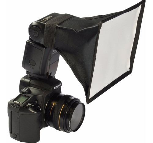 Mini Softbox Universal Para Flashes Nikon Canon Fotoplus 1