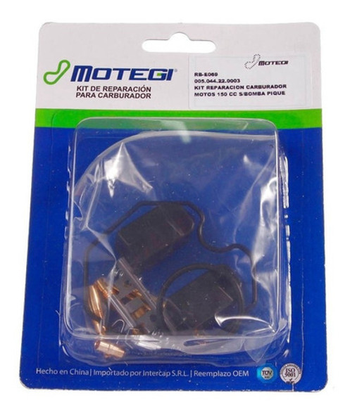 Kit Reparacion Carburador Brava Altino R 150 Motegi Original 0