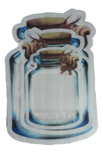 Kit C/3 Sacos Zip Lock Herméticos Pote Sustentável Ecobag 3d 0