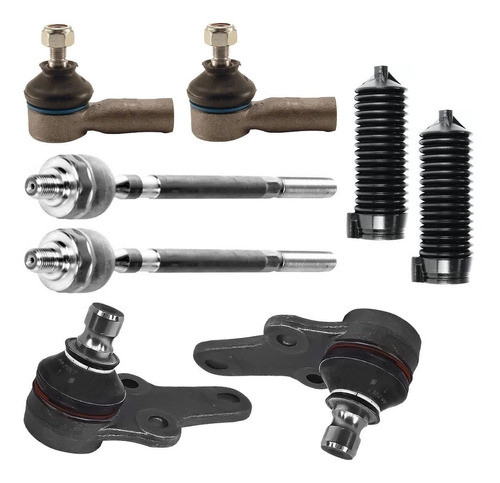 Kit Axial Pivô Terminal Coifa Ford Ka 1997/2007 Hidráulica 0
