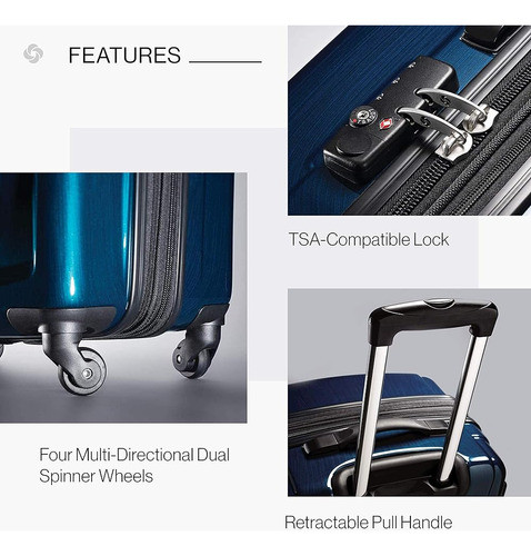 Samsonite Winfield 2 Equipaje Rígido Expandible Con Ruedas G 1