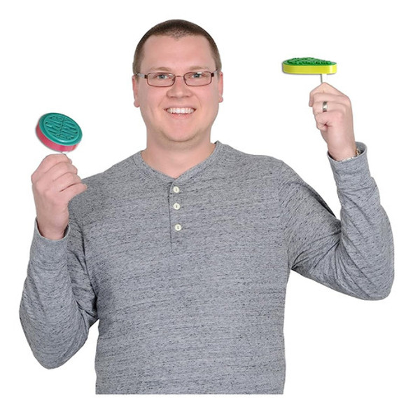 Pkgd Racket Raise 'n Noisemakers (colores Asstd) (4/pkg) 1