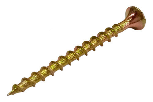 Tornillos Carpinteria Fix Dorado 4 X 50 X 200 Unidades 0