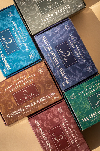 Caja Exhibidora 18 Jabones Laima 86gr Vegano Sin Tacc Hipo 1