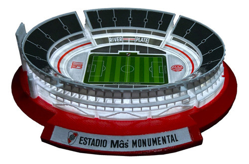 Replica Estadio River Plate Led Mas Monumental 3d Oficial 1