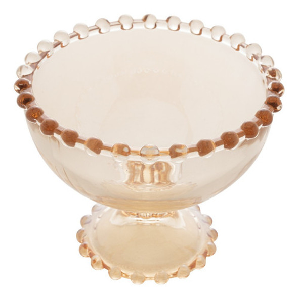 Cj 6 Taças Cristal P/sobremesa Pearl Ambar Rojemac 1