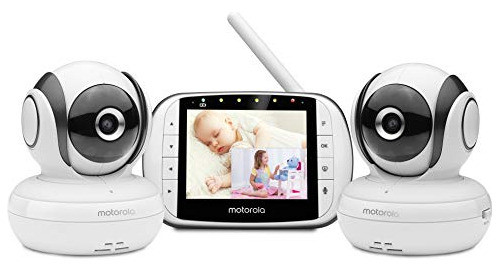 Motorola Mbp36s-2 - Dos Cámaras, Pantalla Lcd A Color De 3,5 0