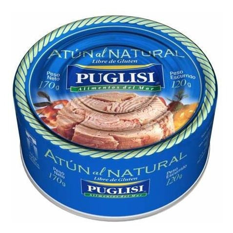 Pack X 3 Unid Atun  Natural  170 Gr Puglisi Pescaderia 0