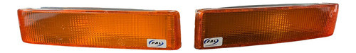 Faro Giro Renault Trafic Modelo 1993/ad  Ambar Juego X2 1