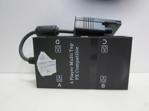 Defeito 4 Player Multi Tap Px Compatible Ps2 In A Ok Somente 0