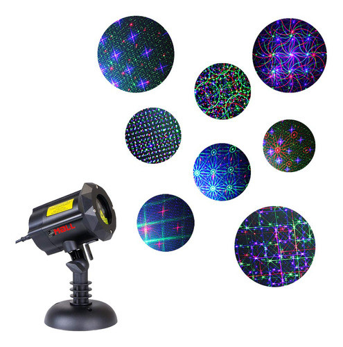 Ledmall Rgb Luces Navideas Laser Para El Jardin Y Exteri 0