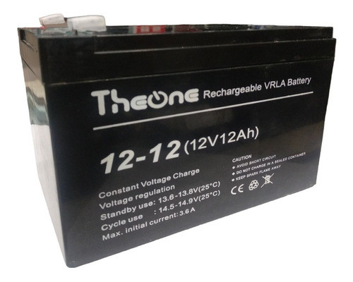 Bateria 12v Gel 12 Amp. 0
