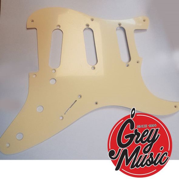 Pickguard Cool Parts Pss01sss 57 Strato Crema 8 Agujeros 1c 1