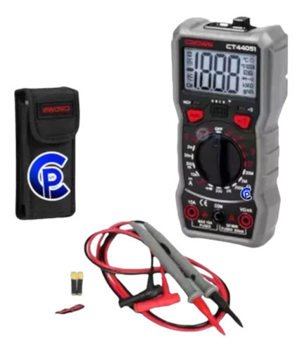 Tester Multimetro Digital Crown Japan 600v Profesional 1