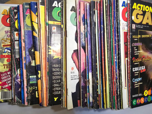 Lote 48 Revistas Action Games Sin Repetir, 1996-2001 0