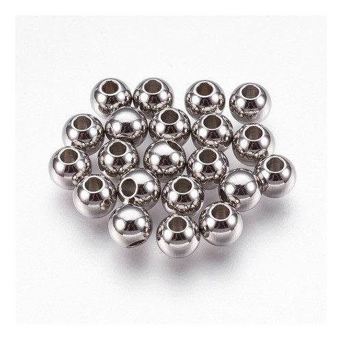 Separadores Bolitas Acero 304 De 6mm Pack Por 10 Unidades 1