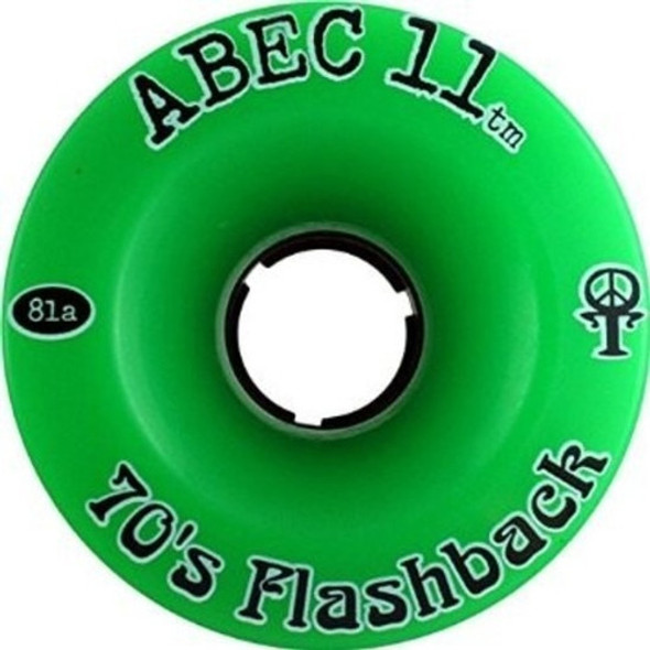 Roda Abec 11 Flashback 70mm 81a Verde Longboard Skate 0 Roda Abec 11 Flashback 70mm 81a Verde Longboard Skate 0