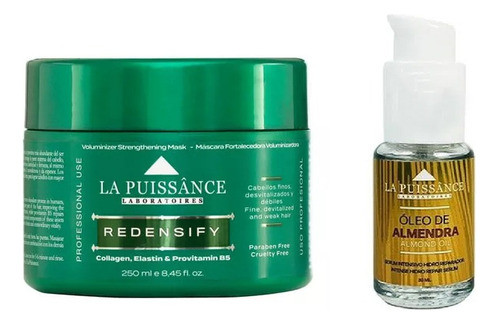 Máscara La Puissance Redensify 250ml  + Oleo Almendras 0
