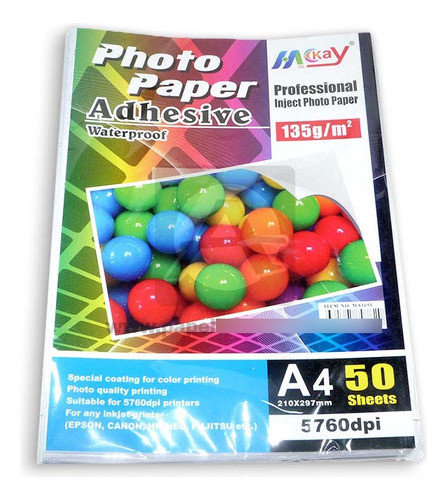 Papel Foto A4 180grs High Glossy X20 1