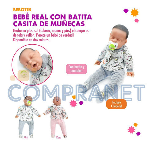 Feli Con Batita Estampada, Casita De Muñecas - 12017 1