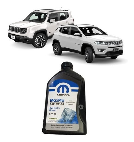 Oleo Jeep Compass Renegade Diesel Mopar Sintetico Dpf 5w30 0