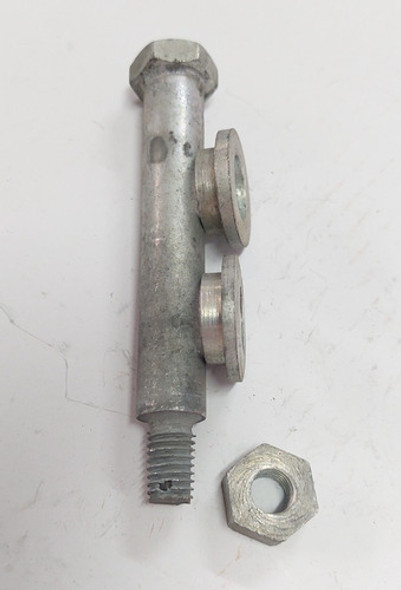 Eje Caballete Con Bujes Siambretta 125 Siam 150 Ld 1