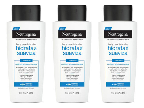 Pack Crema Corporal Neutrógena Hidrata & Suaviza 200 Ml 0