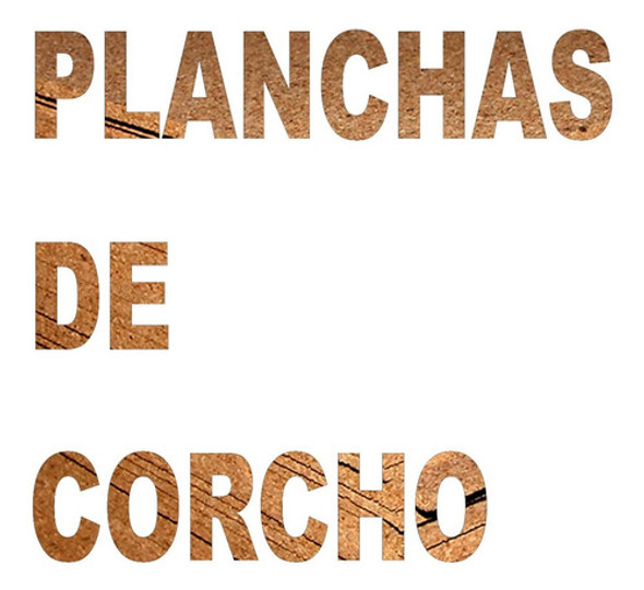 Corcho En Plancha, Laminas De 3mm De Espesor 1