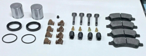 Kit Repara Mordaza Freno + Pernos + Pastillas Peug 207 - Kt9 1
