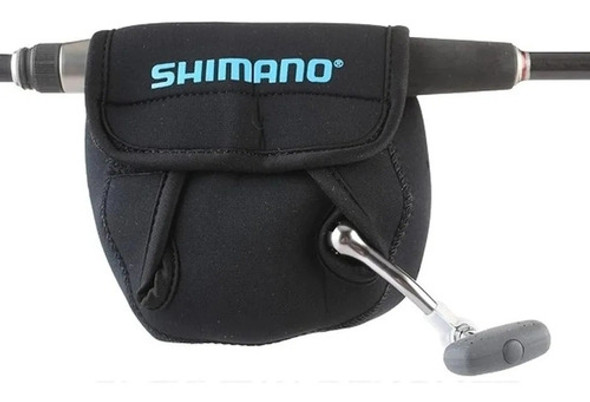 Funda Reel Shimano Neoprene Spinning Modelo 6000 En Adelante 1