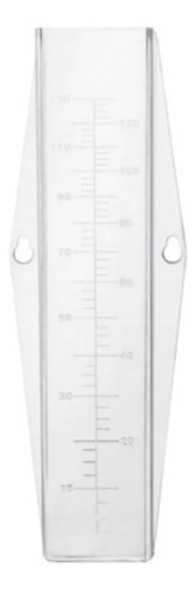 50x Medidor De Chuva Pluviômetro 150mm Transparente Em Cunha 0