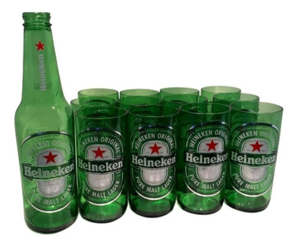 Kits 12 Copos Artesanal Heineken 300ml 0