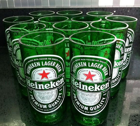 Kits 12 Copos Artesanal Heineken 300ml 1