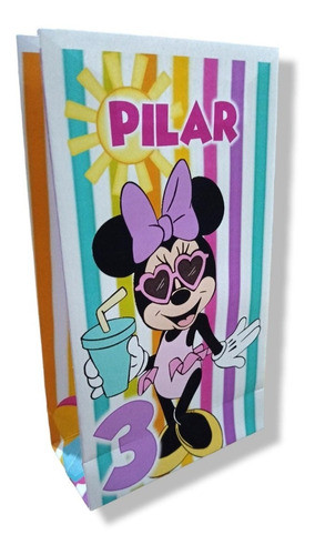 10 Bolsas Golosineras/sorpresitas Personalizadas Minnie K 0