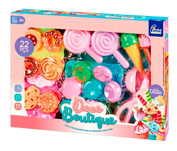 Kit Comidinha Infantil - Doce Boutique - 22 Peças - Fenix B 0