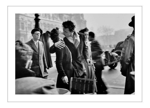 Lamina Fine Art Beso Robert Doisneau 80x66 Myc 0