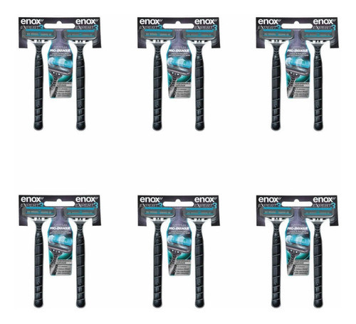 Enox Expert 3 Aparelho De Barbear C/2 (kit C/06) 0