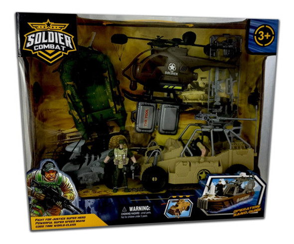 Gomon + Jeep + Helicoptero + Moto + Muñecos Ploppy.3 140112 0