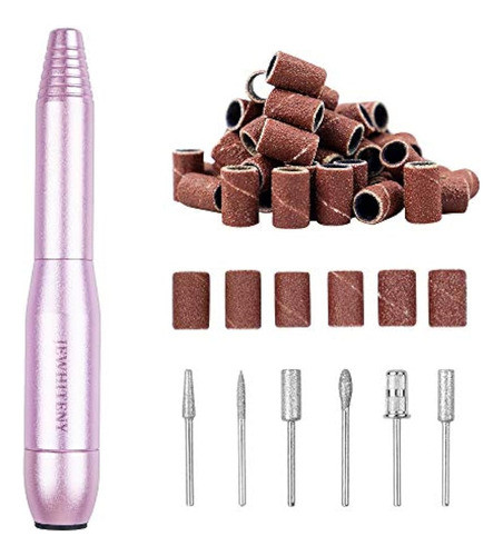 Taladro Eléctrico De Uñas Profesional 25000rpm Manicura Port 0