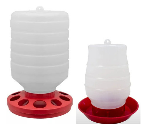 Comedouro 5kg Bebedouro 2l  Automático Para Frangos 0