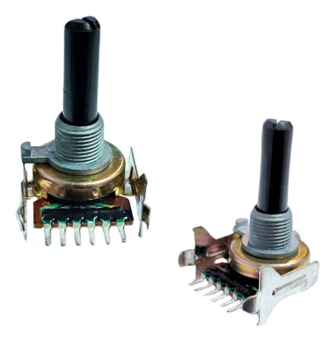 Kit Com 5 Potenciômetro Rotativo B50k 6 Terminais Envio Já 0
