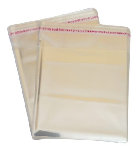 Saquinho Plástico 10x10 200 Unid Aba Adesiva 0